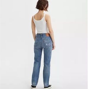 New Levi’s jeans 501 original fit selvedge women’s jeans
